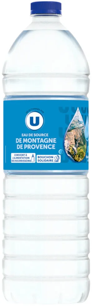 Eau de source de Montagne Provence