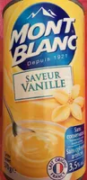 Creme mont blanc vanille