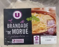 Brandade à la morue, transformée en France, barquette, 750g + 20% offert