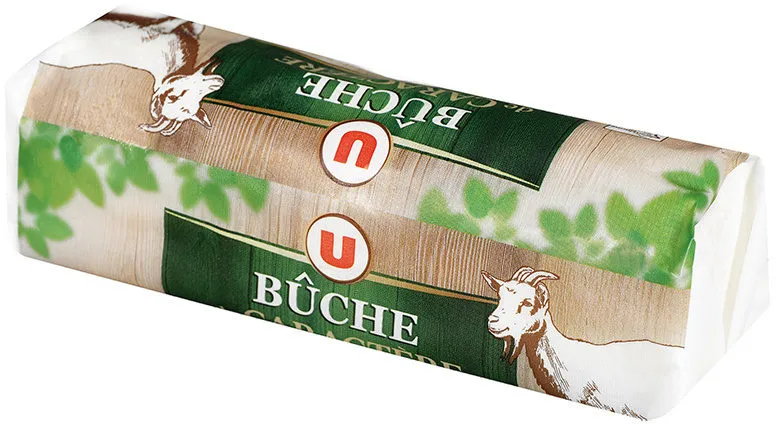 Fromage de chèvre pasteurisé bûche de caractère 25% MG