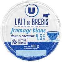 Fromage blanc au lait de brebis 4,5%MG - 400g