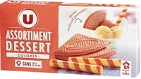 Assortiment dessert colore