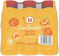 Boisson à l'eau de source aux jus de fruits abc - Aromatisée saveurPêche