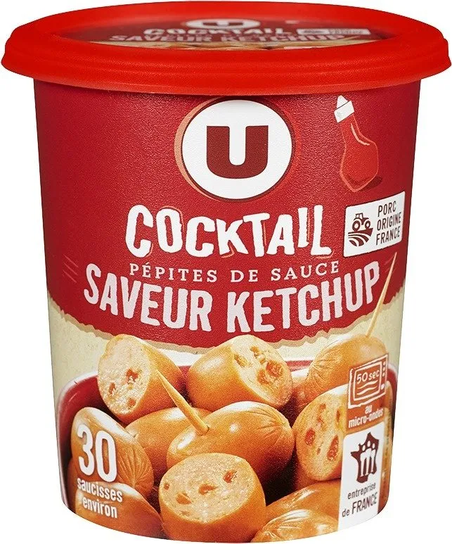 Saucisses cocktail fumées ketchup
