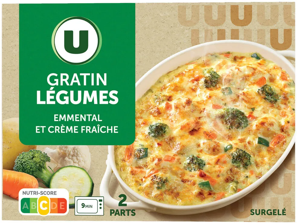 Gratin de légumes 450g