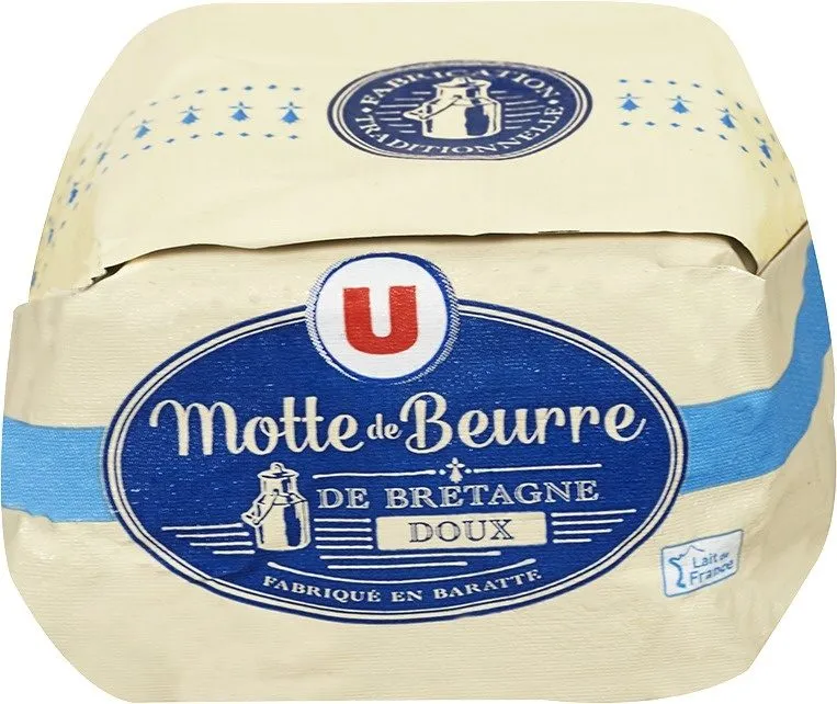 Beurre de baratte doux 82% de MG