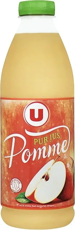 Pur jus de pomme trouble flash pasteurisé