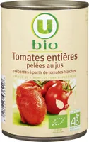 Tomates entières pelées