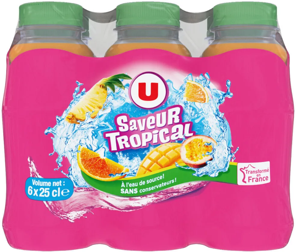 Boisson aux fruits tropical