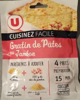 Gratin de pâtes au jambon cuisinez facile