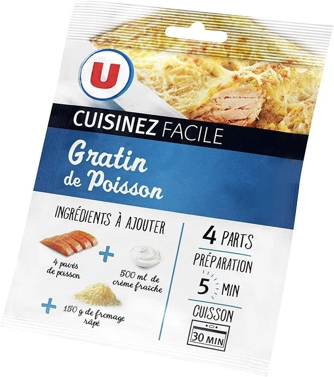Gratin de poissons cuisinez facile