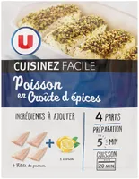 Poisson croûte d'épices cuisinez facile