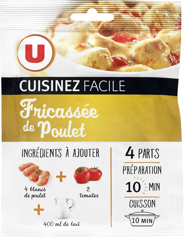 Fricassée de poulet cuisinez facile