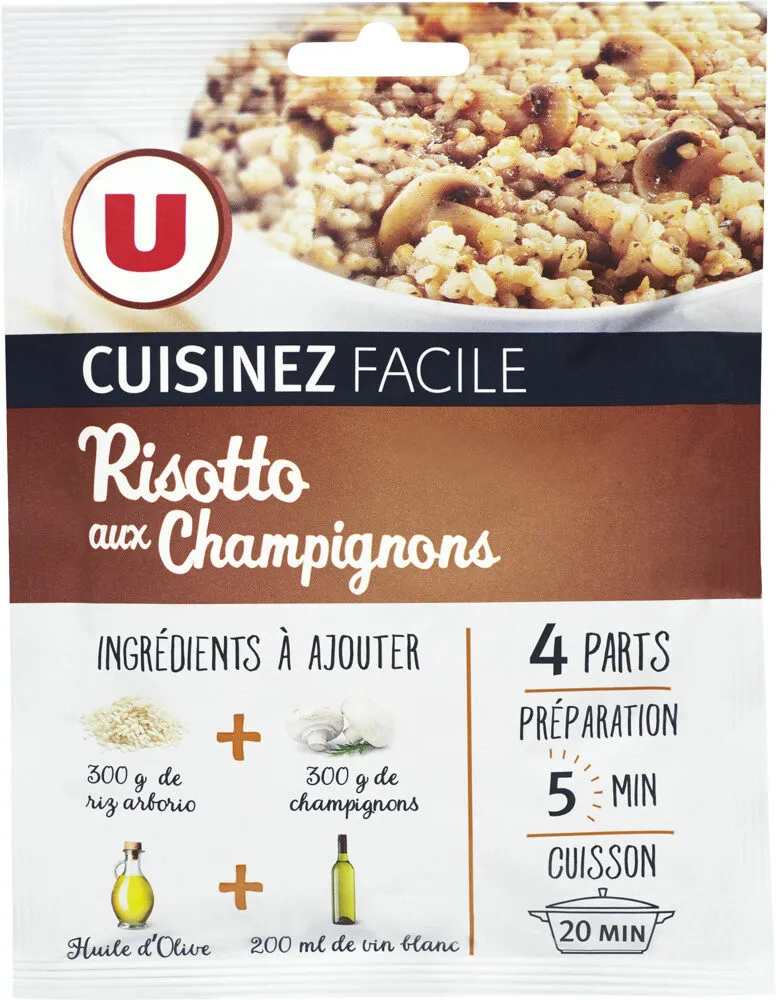 Risotto champignon cuisinez facile