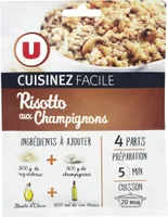 Risotto champignon cuisinez facile