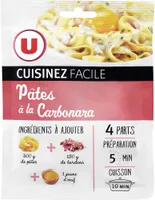 Pâtes carbonara cuisinez facile