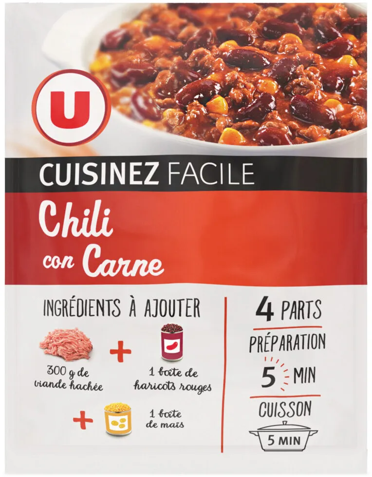 Chili con carne cuisinez facile