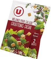 Mélange pour salade croûtons sauce caesar