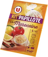 Kit papillote à la marocaine