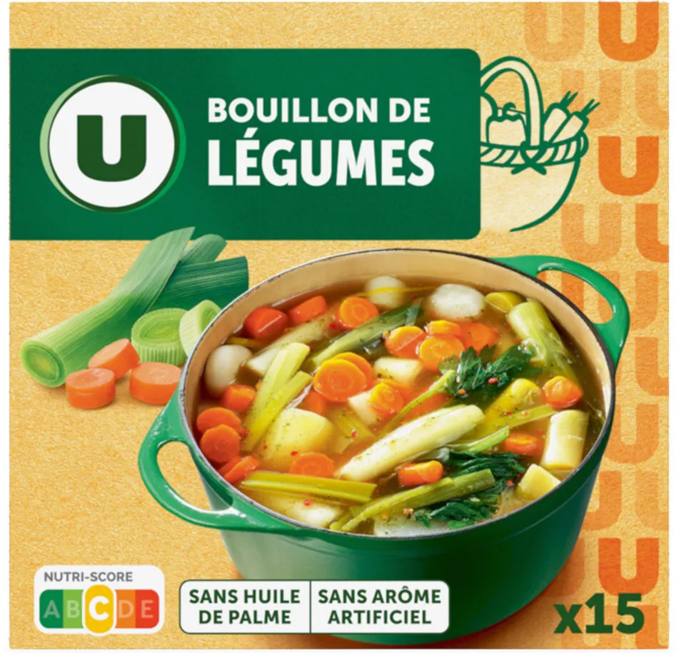 Bouillon Cube de légumes x15 - 150g