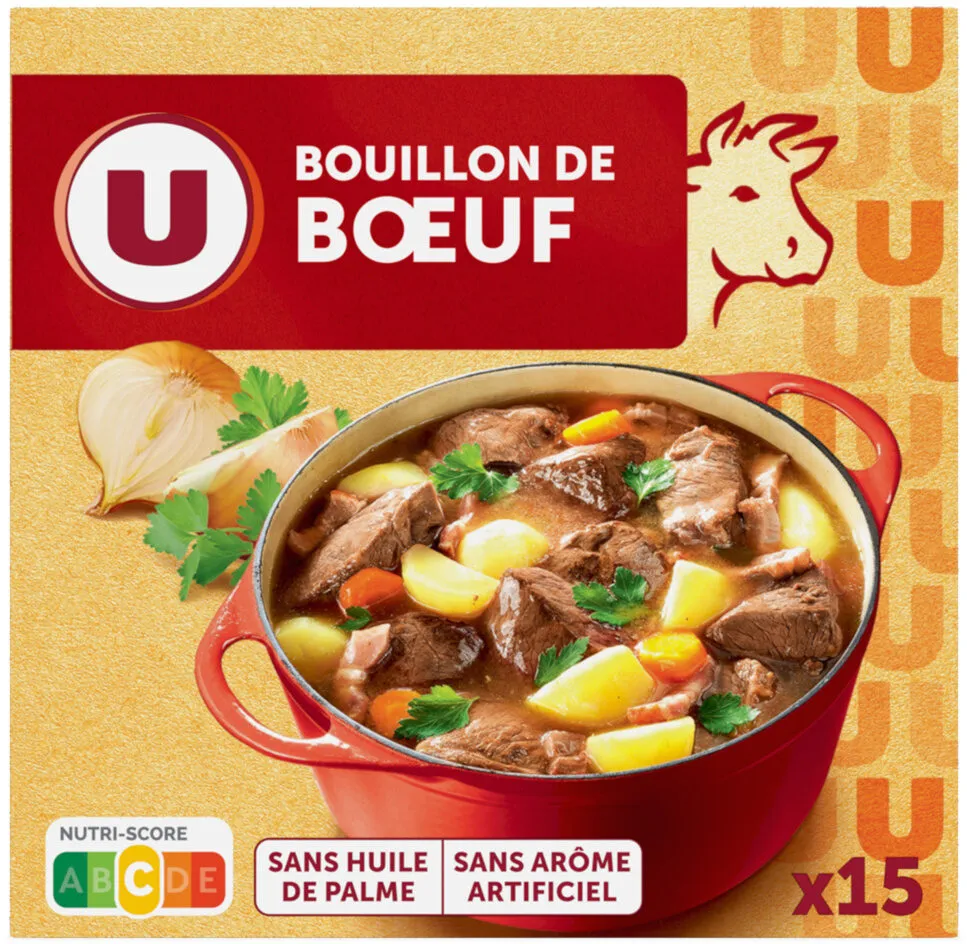 Bouillon Cube de boeuf 15x150g