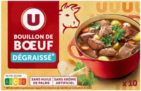 Bouillon de boeuf dégraissé 10 cubes - 100g