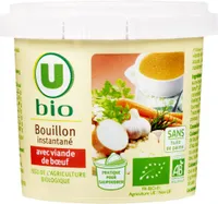 Bouillon instantané avec viande de boeuf