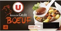 Bouillon gelée boeuf