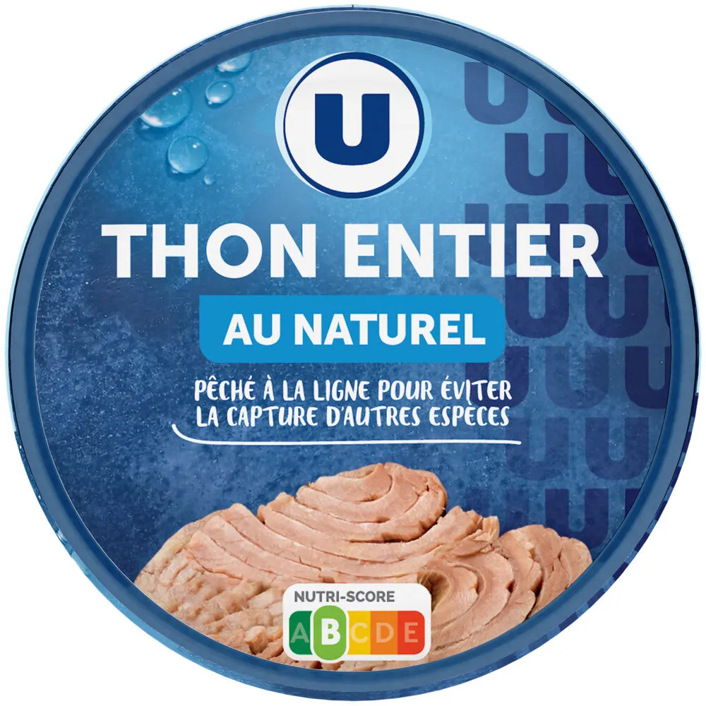 Thon listao au naturel pêché ligne 140g