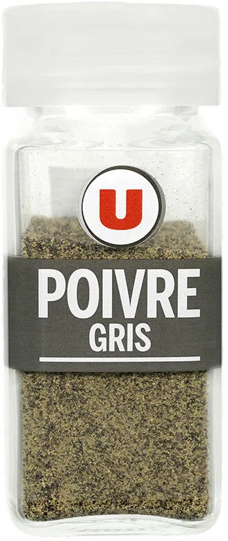 Poivre gris moulu classique