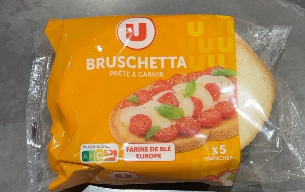 Bruschetta, 5 tranches soit 330g