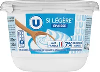 Préparation à base de lait écrémé et de Crème fraîche 7%MG - 50cl