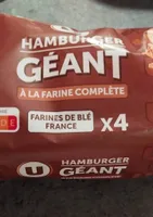 Pain pour Hamburger géant complet - x4 330g