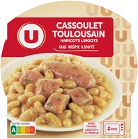 Plat cuisiné Cassoulet toulousain barquette micro-ondable de 300g