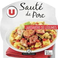 Sauté de Porc et Jardinière de Légumes