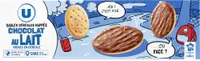 Biscuits Sablés céréales nappés chocolat au lait étui de 200g