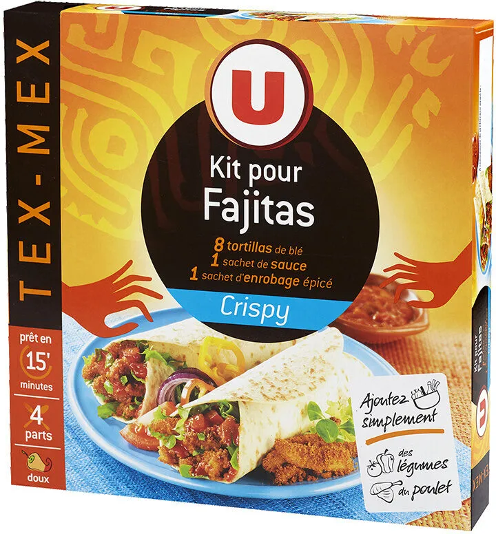 Fajitas crispy kit