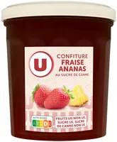 Confiture fraise & ananas 370g