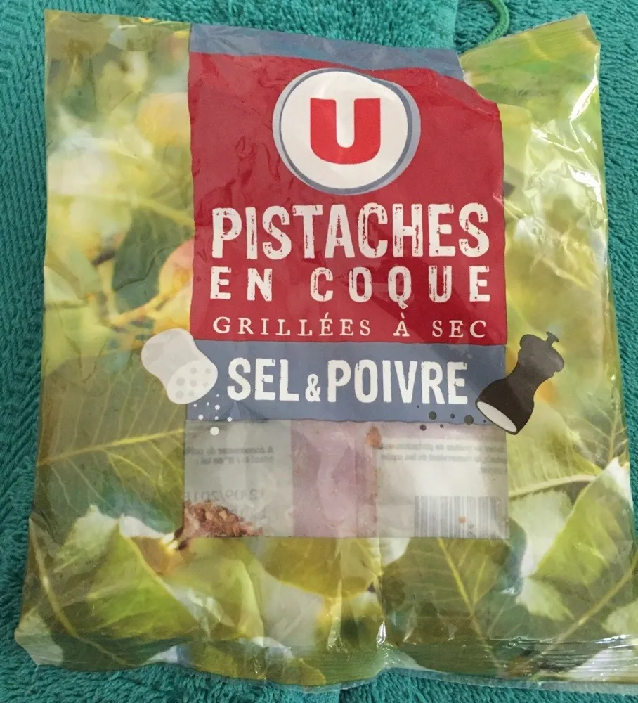 Pistache coque Sel & Poivre, sachet, 200g