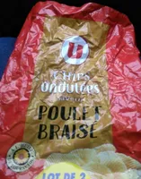 (Lot de 2) Chips saveur poulet braisé