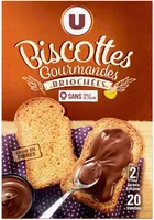 Biscottes gourmandes briochées