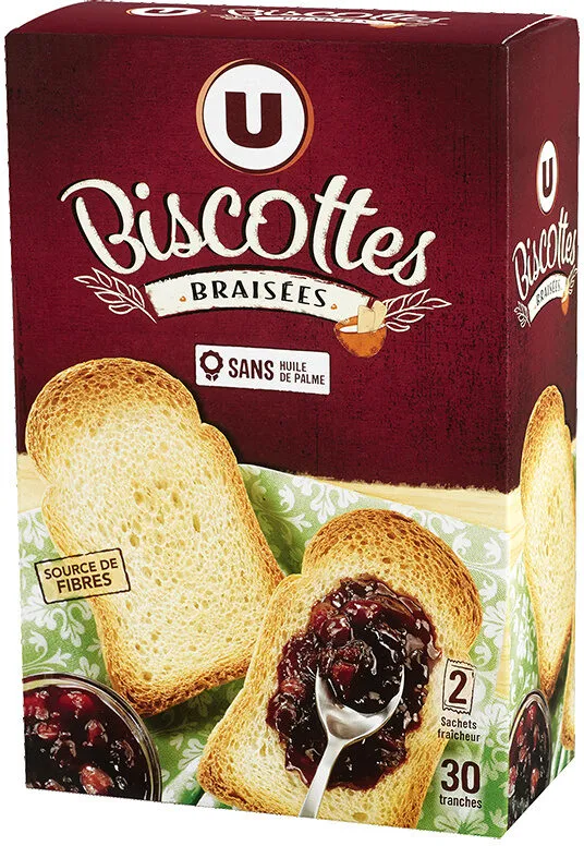 Biscottes Braisées
