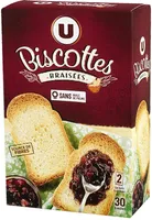 Biscottes Braisées