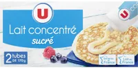 Lait Concentré Sucré Entier