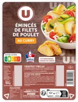 Emincés de filet de poulet au curry 150g