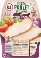 Filet de poulet à la provençale 2 tranches, 150g
