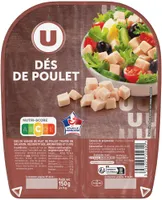 Dés de poulet - 2x75g