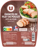 Emincés de filet de poulet rôti au four - 2x75g