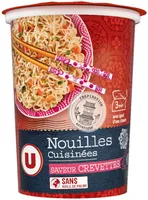 Nouilles cuisinées cup aux fruits de mer