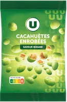 Cacahuètes enrobées saveur wasabi 150g